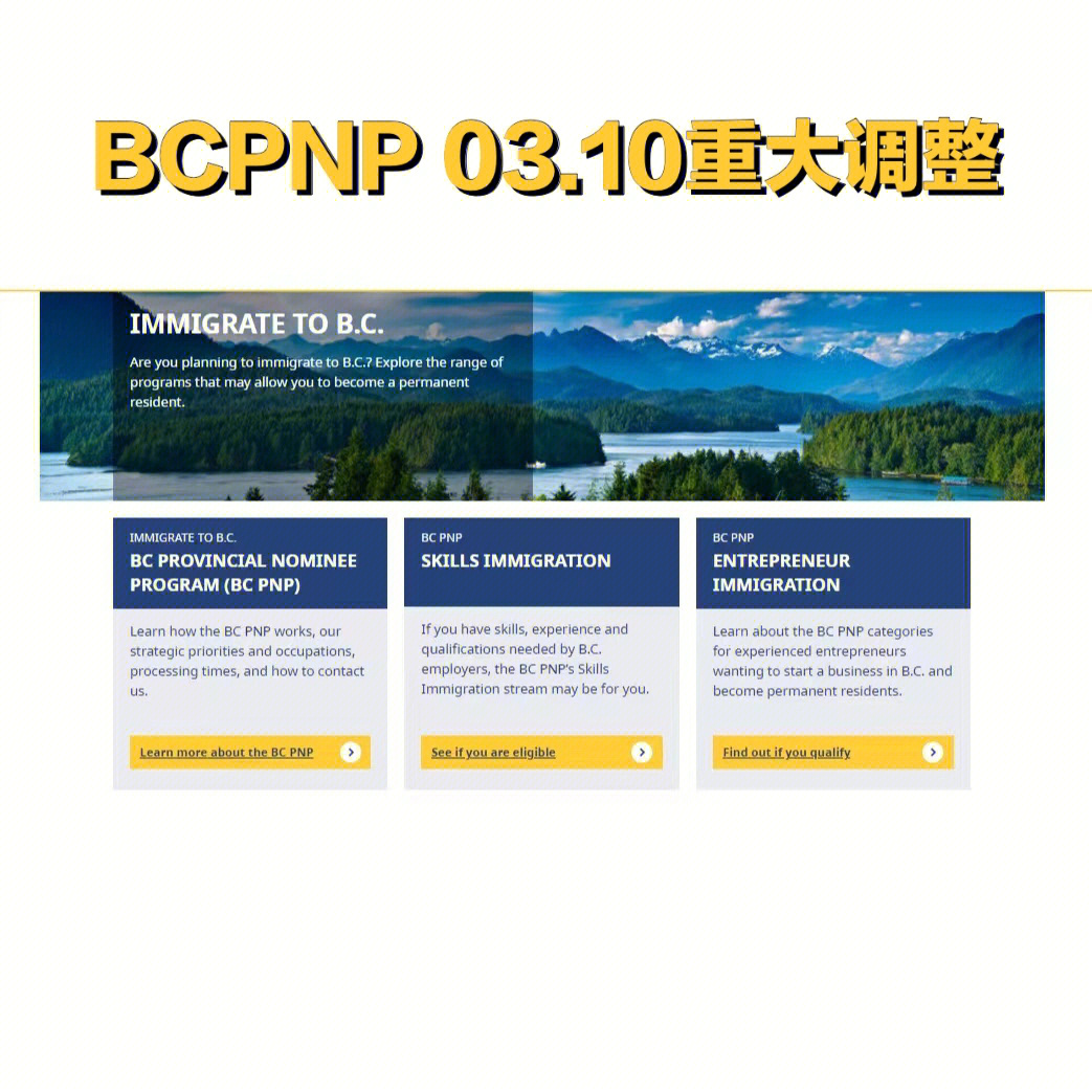BC省的PNP专业全解析