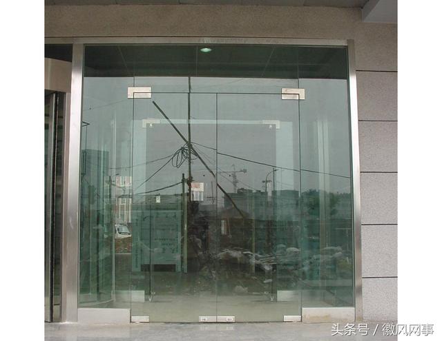 玻璃门地锁无孔的设计与实现
