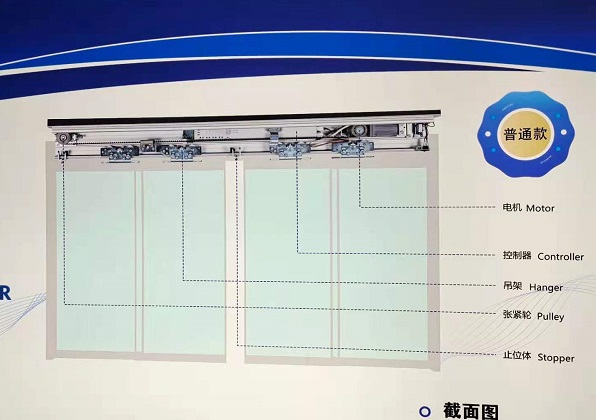 JT感应玻璃门电机的技术解析与应用前景