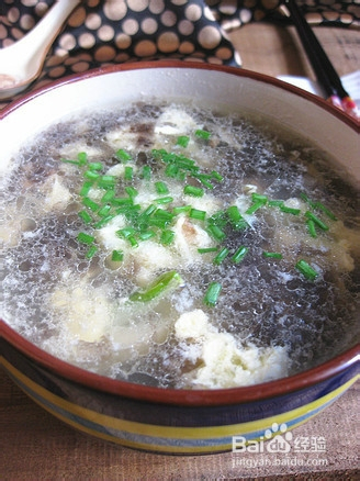 探索美食之旅，紫菜蛋花汤的魅力与图片展示