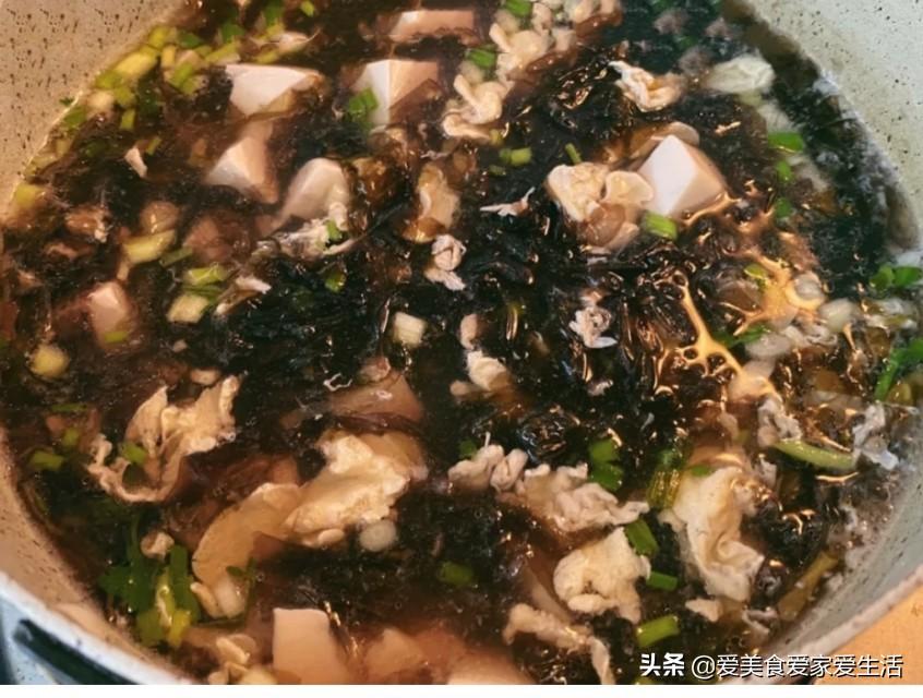 紫菜肉碎蛋花汤，一道家常美味汤品的制作与赏析