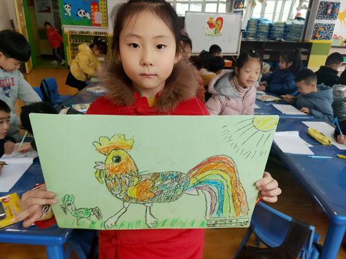幼儿园大公鸡美术教案