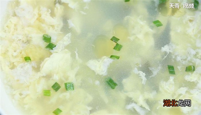 蛋花汤图解，一道家常美食的简单制作