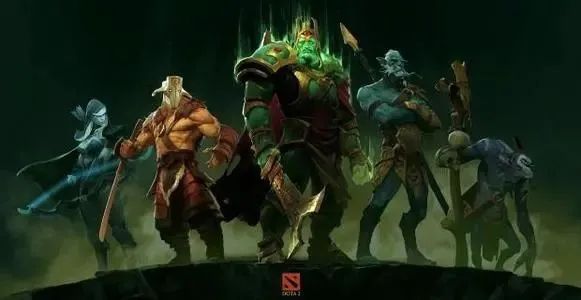 DOTA2中的四神法阵容，无敌之师