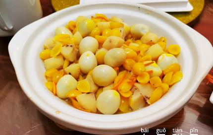 白果马蹄蛋花的烹饪艺术，一道传统美食的探寻与传承