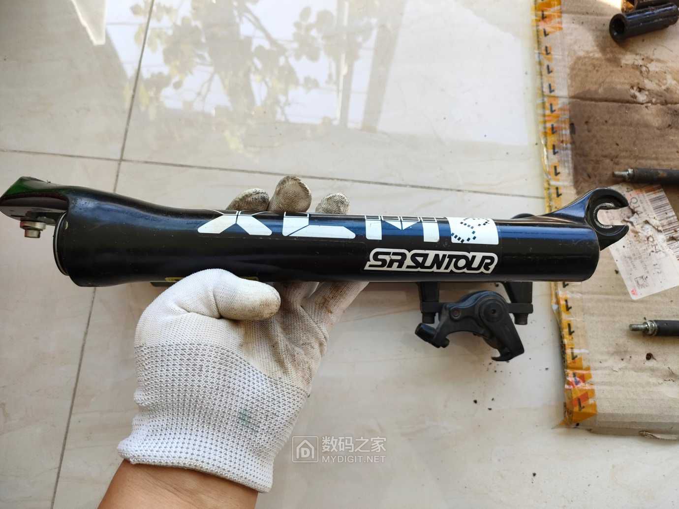 捷安特电动车前叉拆解详解