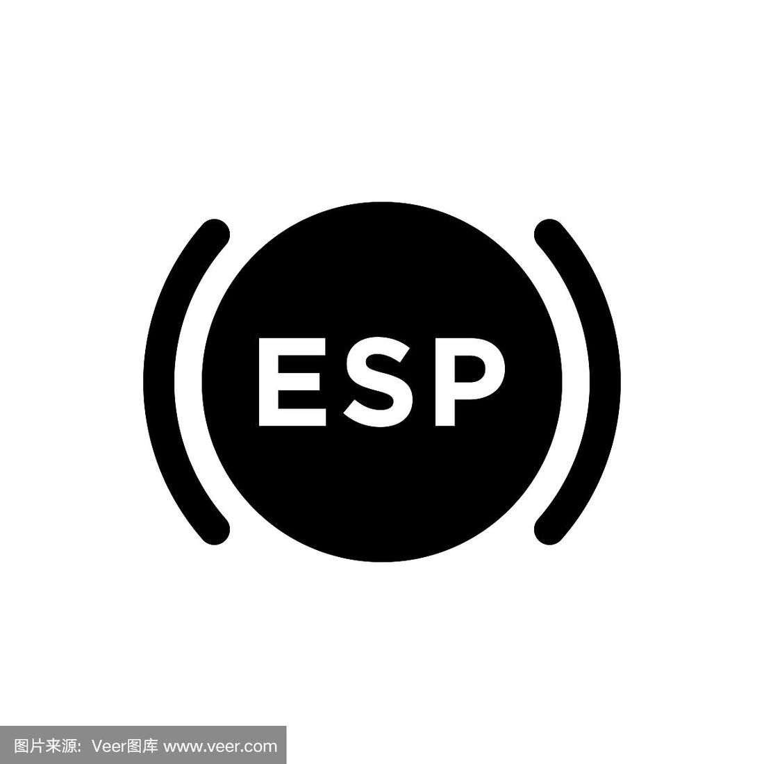 ESP按钮与图标，汽车智能化时代的标志
